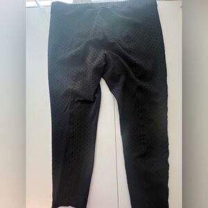 OLD NAVY STEVIE HIGH WAISTED SKINNY PANTS. SIZE XXL. BLACK WITH BLACK DITS